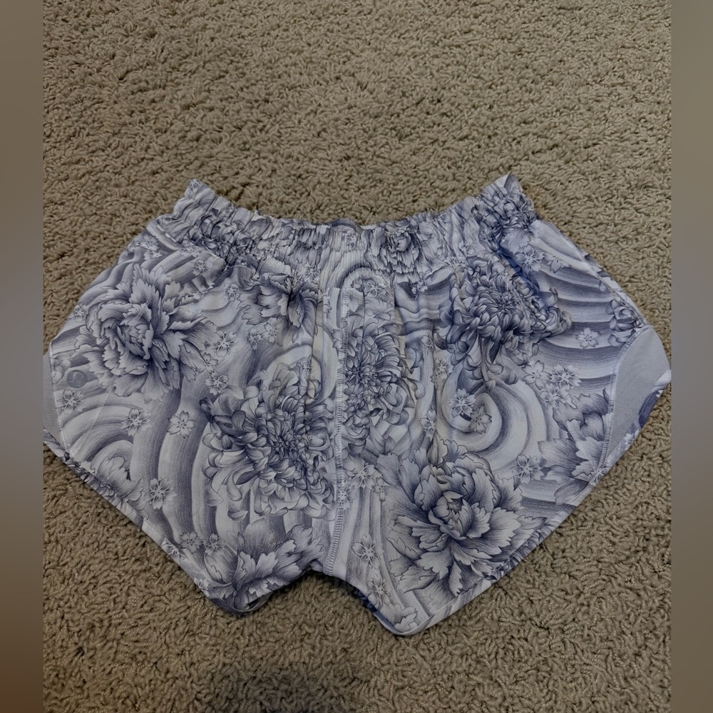 Lululemon floral shorts